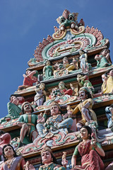 Fototapeta na wymiar Hinduskiej świątyni