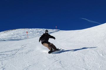 Snowboard man