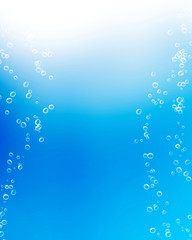 Rising air bubbles