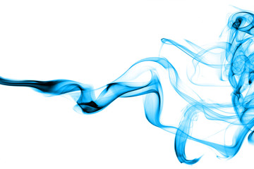 blue abstrac smoke 