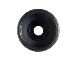 Modern Camera Lens on a white background