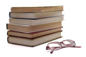 The big pile of the read books