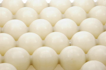 White spheres in some numbers