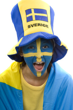 Schweden-Fan
