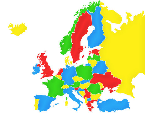 Carte Europe 
