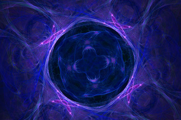 Abstract background made of deep blue and violet colors