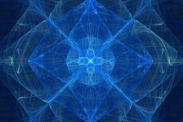 Bautiful blue background over black