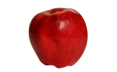 Red apple. It is isolatet on the white background