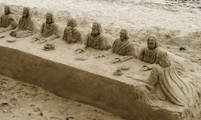 Last Supper In The Sand