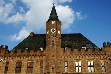 Fototapeta premium Historisches Rathaus Kalkar am Niederrhein