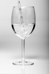 eau verre soif pure