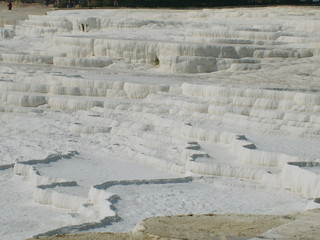 Vasques de Pamukkale en Turquie