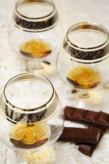 cognac $ chocolade