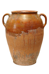 Old vintage traditional pot
