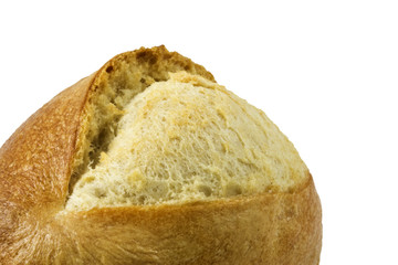 Brötchen angeschnitten