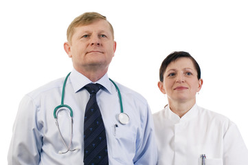 Fototapeta premium Portrait of the doctor.