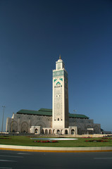 Fototapeta premium The Hassan II Mosque in Casablanca