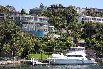 Sydney waterfront suburb