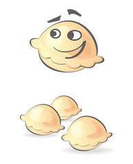 smiling ravioli