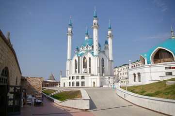 Fototapeta na wymiar kul scharif moschee w Kazaniu