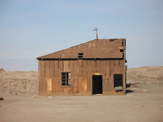 Santa Laura nitrite plant, Humberstone, Iquique, Chile