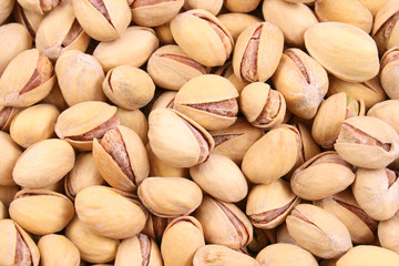 close-ups of pistachio - background