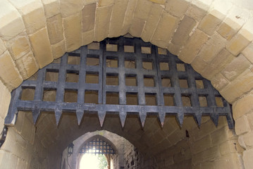 Inside the grounds of Warwick castle, Warwickshire, 