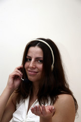 Naklejka premium your friendly voice