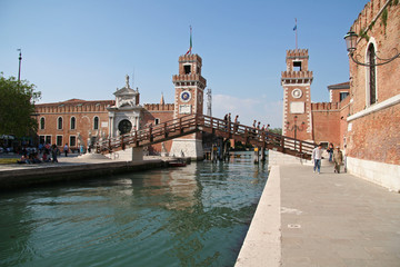 Pont de l'arsenal de Venise