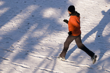winter running