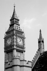 Fototapeta na wymiar The amazing Big Ben in London taken with a Nikon.