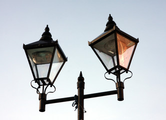 Fototapeta na wymiar Old street lamps