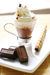 Hot chocolate display