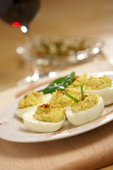 Deviled Eggs and Appetizers