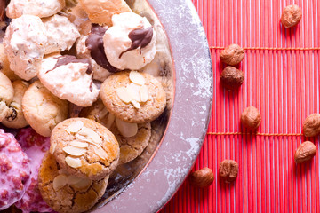 xmas cookies on the table