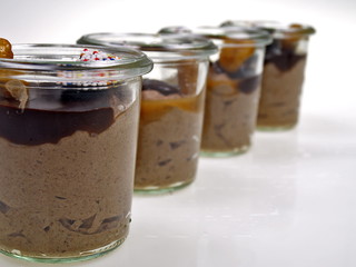 weihnachtliches lebkuchen mousse