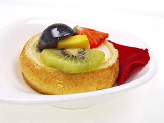 baumkuchen mousse tartelette