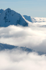 Fototapeta na wymiar Alpine wysoka