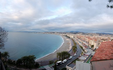 panorama of Nice