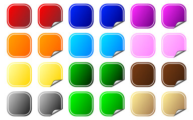 Collection of Colorful Tags