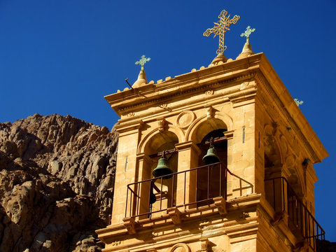 Belfry on Saint Katherina Monastyr on Sinai