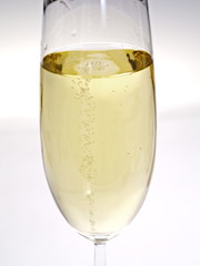 glas champagner