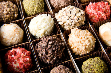 Selection of delicious handmade sweets