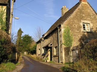 Cottage at Lacock, Wiltshire UK