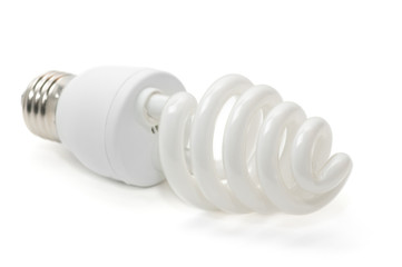 ligh bulb isolated on a white