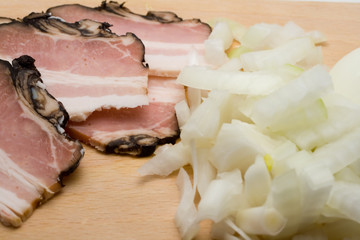 bacon and onion