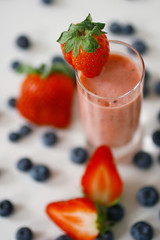 Strawberry smoothie