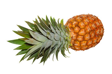 Pineapple isolated on a white background..