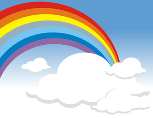 origen de un arcoiris