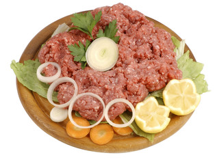 Raw meat